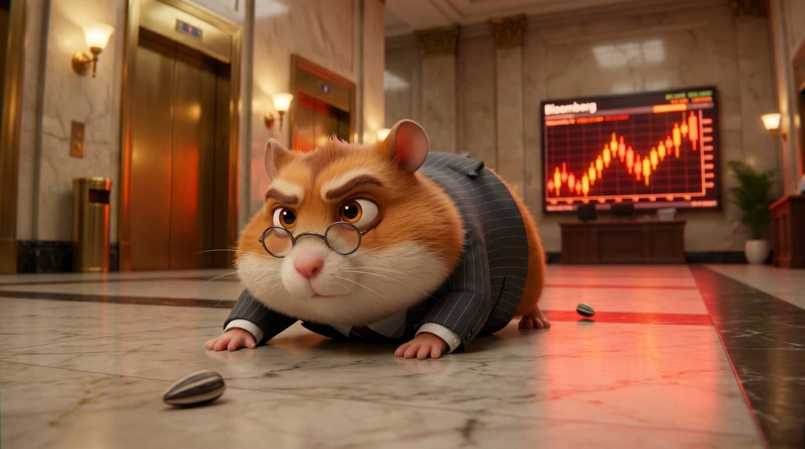 When the chart turns red.